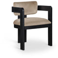  Color_Beige -- Meridian Sacha Arm Chair IMAGE 1