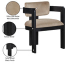  Color_Beige -- Meridian Sacha Arm Chair IMAGE 9