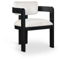  Color_Cream -- Sacha Cream Velvet Upholstered Dining Chair IMAGE 1