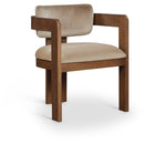  Color_Beige -- Meridian Sacha Arm Chair IMAGE 1