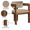  Color_Beige -- Meridian Sacha Arm Chair IMAGE 9