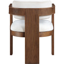  Color_Cream -- Sacha Cream Velvet Upholstered Dining Chair IMAGE 5
