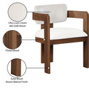  Color_Cream -- Sacha Cream Velvet Upholstered Dining Chair IMAGE 9