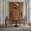 Meridian Sacha Green Velvet Dining Chair IMAGE 2