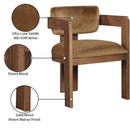  Color_Saddle -- Sacha Saddle Velvet Upholstered Dining Chair IMAGE 9
