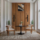  Color_Taupe -- Sacha Taupe Velvet Upholstered Dining Chair IMAGE 2