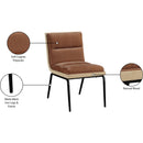  Color_Cognac -- Meridian Viceroy Dining Chair IMAGE 10