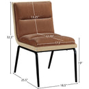  Color_Cognac -- Meridian Viceroy Dining Chair IMAGE 9
