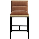  Color_Cognac -- Meridian Viceroy Counter Height Stool IMAGE 3