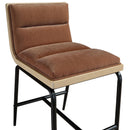  Color_Cognac -- Meridian Viceroy Counter Height Stool IMAGE 6