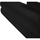  Color_Black -- Kennedy Black Chenille Fabric Upholstered Bench IMAGE 11