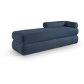  Color_Light Blue -- Kennedy Light Blue Chenille Fabric Upholstered Bench IMAGE 1
