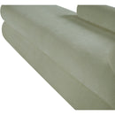  Color_Mint -- Kennedy Mint Chenille Fabric Upholstered Bench IMAGE 11