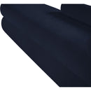  Color_Navy -- Kennedy Navy Chenille Fabric Upholstered Bench IMAGE 11