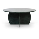  Meridian Formentera Green Marble Coffee Table IMAGE 1