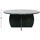  Meridian Formentera Green Marble Coffee Table IMAGE 6