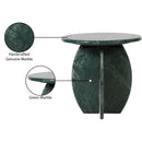  Meridian Formentera Green Marble End / Side Table IMAGE 7