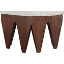  Color_Cream -- Altair Cream Velour Fur Fabric Upholstered Bench IMAGE 5