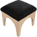  Manufacturer Color_Black -- Meridian Lawson Fabric Ottoman IMAGE 4