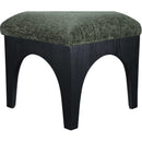  Manufacturer Color_Green -- Lawson Green Chenille Fabric Upholstered Ottoman IMAGE 5
