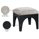  Manufacturer Color_Grey -- Lawson Grey Chenille Fabric Upholstered Ottoman IMAGE 7