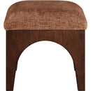 Manufacturer Color_Cognac -- Meridian Lawson Fabric Ottoman IMAGE 3