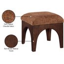  Manufacturer Color_Cognac -- Meridian Lawson Fabric Ottoman IMAGE 7