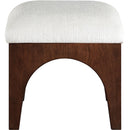  Manufacturer Color_Cream -- Lawson Cream Chenille Fabric Upholstered Ottoman IMAGE 3