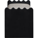  Color_Beige -- Meridian Sonia Velour Fur Fabric Upholstered Bench IMAGE 4