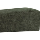  Color_Green -- Alora Green Fabric Upholstered Bench IMAGE 6