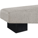  Color_Grey -- Alora Grey Fabric Upholstered Bench IMAGE 5