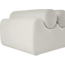  Color_Cream -- Rumble Cream Vegan Leather Upholstered Bench IMAGE 6