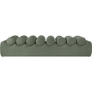  Color_Green -- Rumble Green Vegan Leather Upholstered Bench IMAGE 3