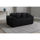  Color_Black -- Meridian Rumble Vegan Leather Upholstered Bench IMAGE 2