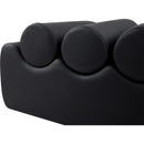  Color_Black -- Meridian Rumble Vegan Leather Upholstered Bench IMAGE 6
