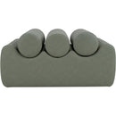  Color_Green -- Rumble Green Vegan Leather Upholstered Bench IMAGE 3