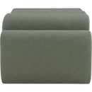  Color_Green -- Rumble Green Vegan Leather Upholstered Bench IMAGE 4