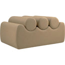  Color_Tan -- Rumble Tan Vegan Leather Upholstered Bench IMAGE 5