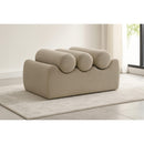  Color_Taupe -- Rumble Taupe Vegan Leather Upholstered Bench IMAGE 2