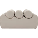  Color_Taupe -- Rumble Taupe Vegan Leather Upholstered Bench IMAGE 3