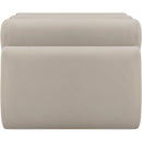  Color_Taupe -- Rumble Taupe Vegan Leather Upholstered Bench IMAGE 4