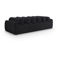  Color_Black -- Meridian Rumble Vegan Leather Upholstered Bench IMAGE 1