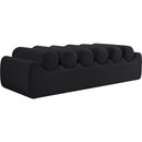  Color_Black -- Meridian Rumble Vegan Leather Upholstered Bench IMAGE 5