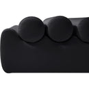  Color_Black -- Meridian Rumble Vegan Leather Upholstered Bench IMAGE 6