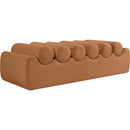  Color_Cognac -- Rumble Cognac Vegan Leather Upholstered Bench IMAGE 5