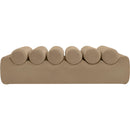  Color_Tan -- Rumble Tan Vegan Leather Upholstered Bench IMAGE 3