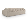  Color_Taupe -- Rumble Taupe Vegan Leather Upholstered Bench IMAGE 1