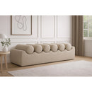  Color_Taupe -- Rumble Taupe Vegan Leather Upholstered Bench IMAGE 2