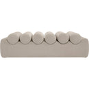  Color_Taupe -- Rumble Taupe Vegan Leather Upholstered Bench IMAGE 3