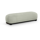  Color_Mint -- Calum Mint Chenille Fabric Upholstered Bench IMAGE 1